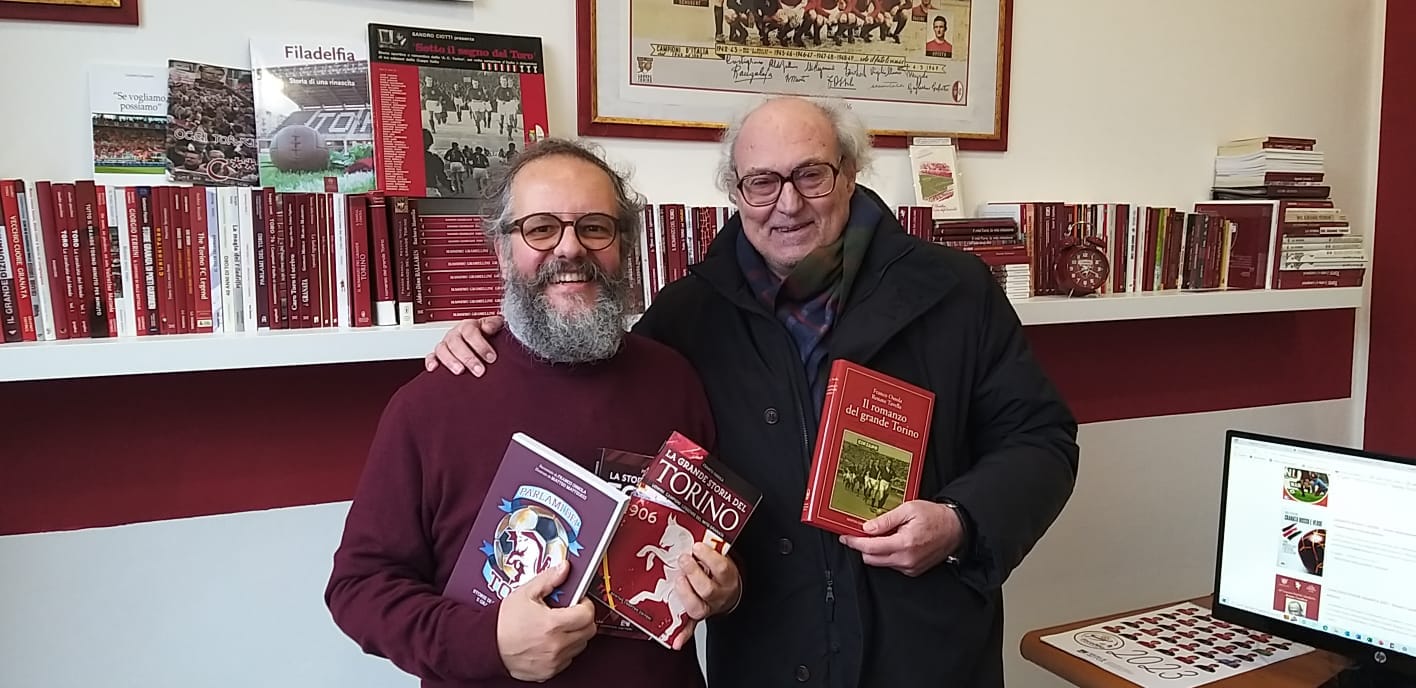 Con il decano degli Autori Granata Franco Ossola